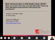 RIsk COmmunication in NHS Health Checks study webinar