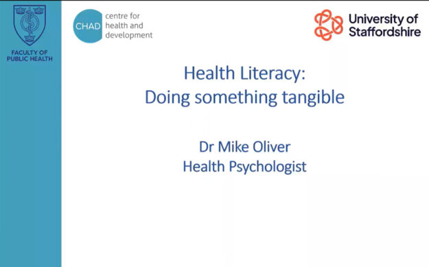 health-literacy-webinar Health Literacy PowerPoint slide