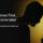 Silhouette of a man holding an empty bottle